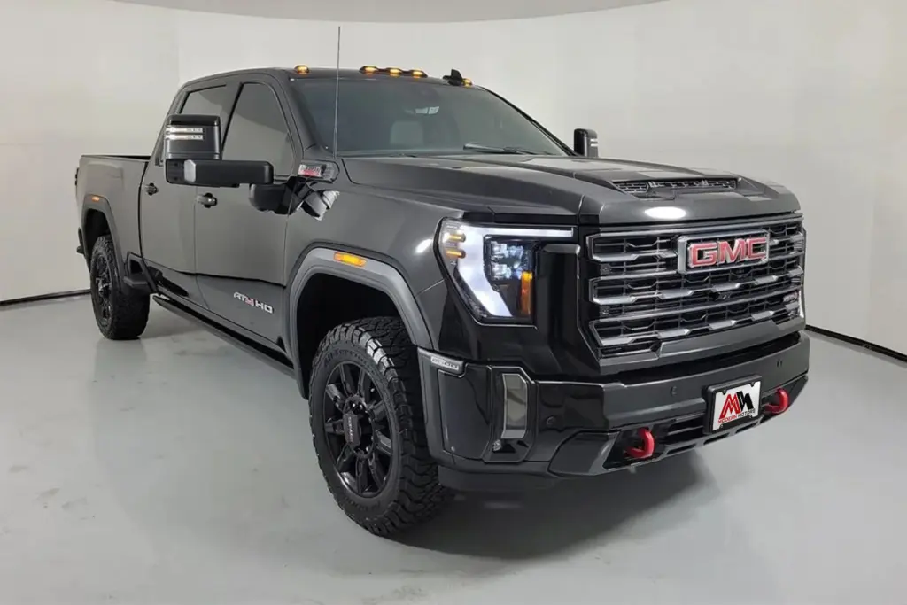 GMC Sierra truck in the dealership inventory